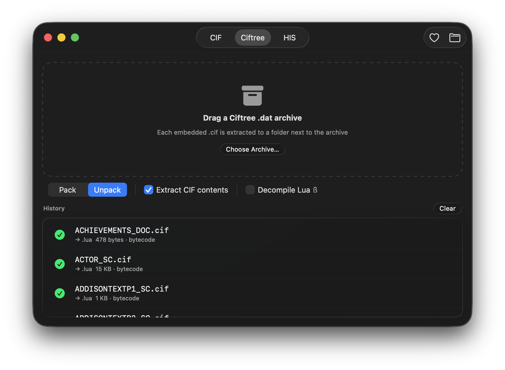 HIP Toolkit — Ciftree